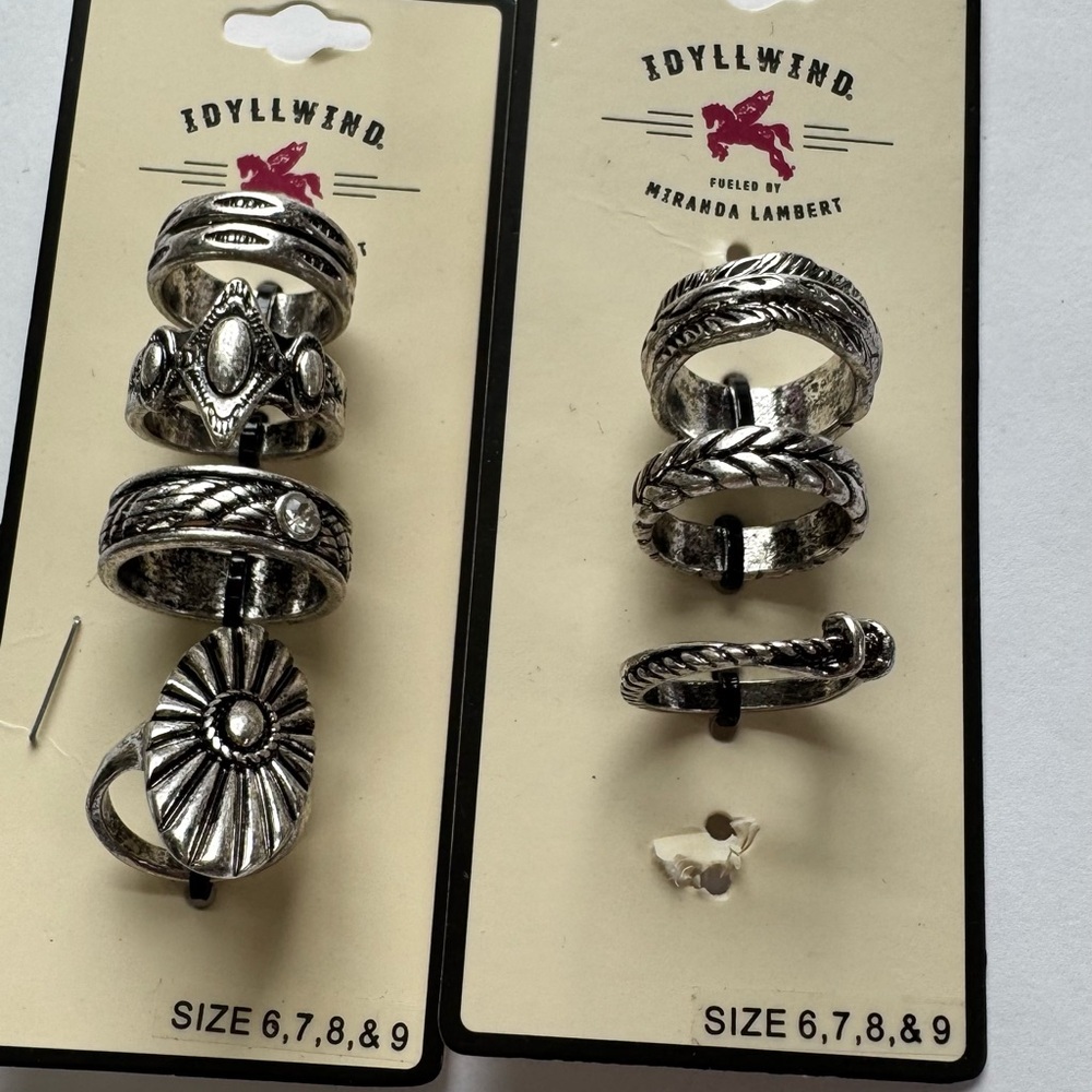 Idyllwind Silver Ring Set for Women